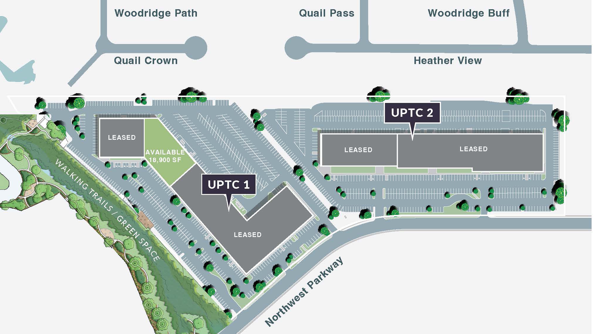 University Park Tech Center I&II-siteplan